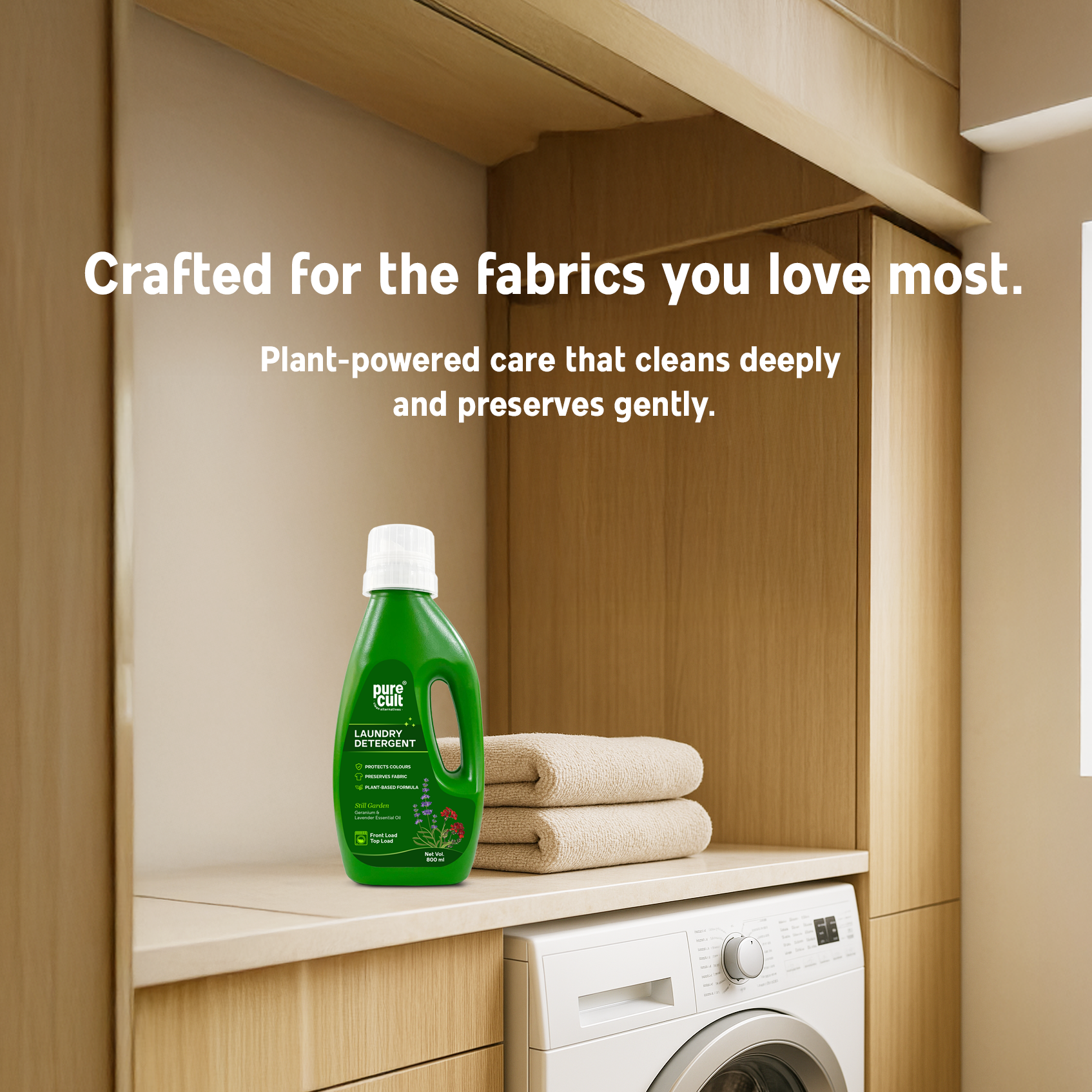 Crafted for the fabrics you love most