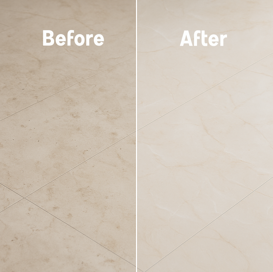 Floor Cleaner Before & After