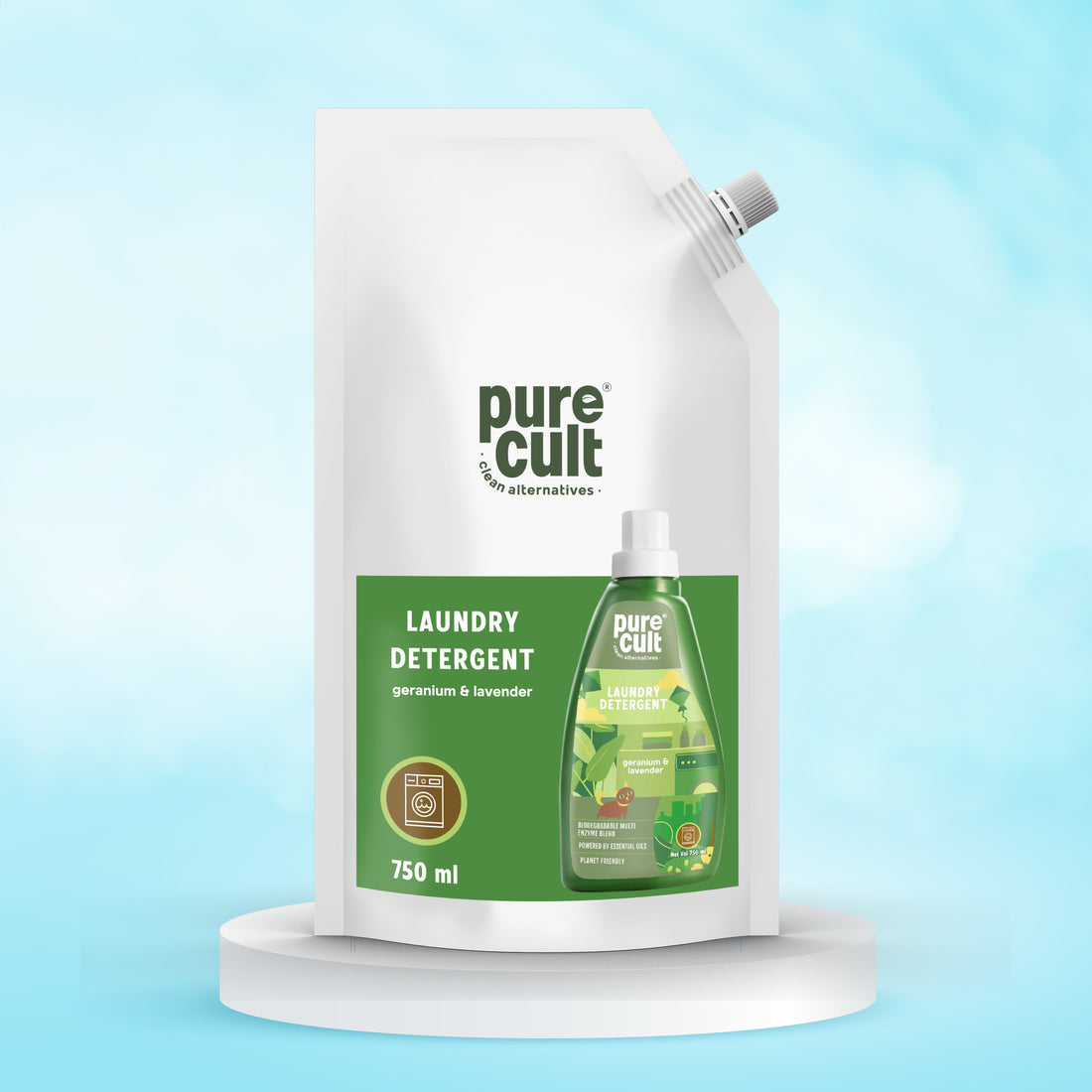 Liquid Laundry Detergent Super Saver Refill Pack 750ml