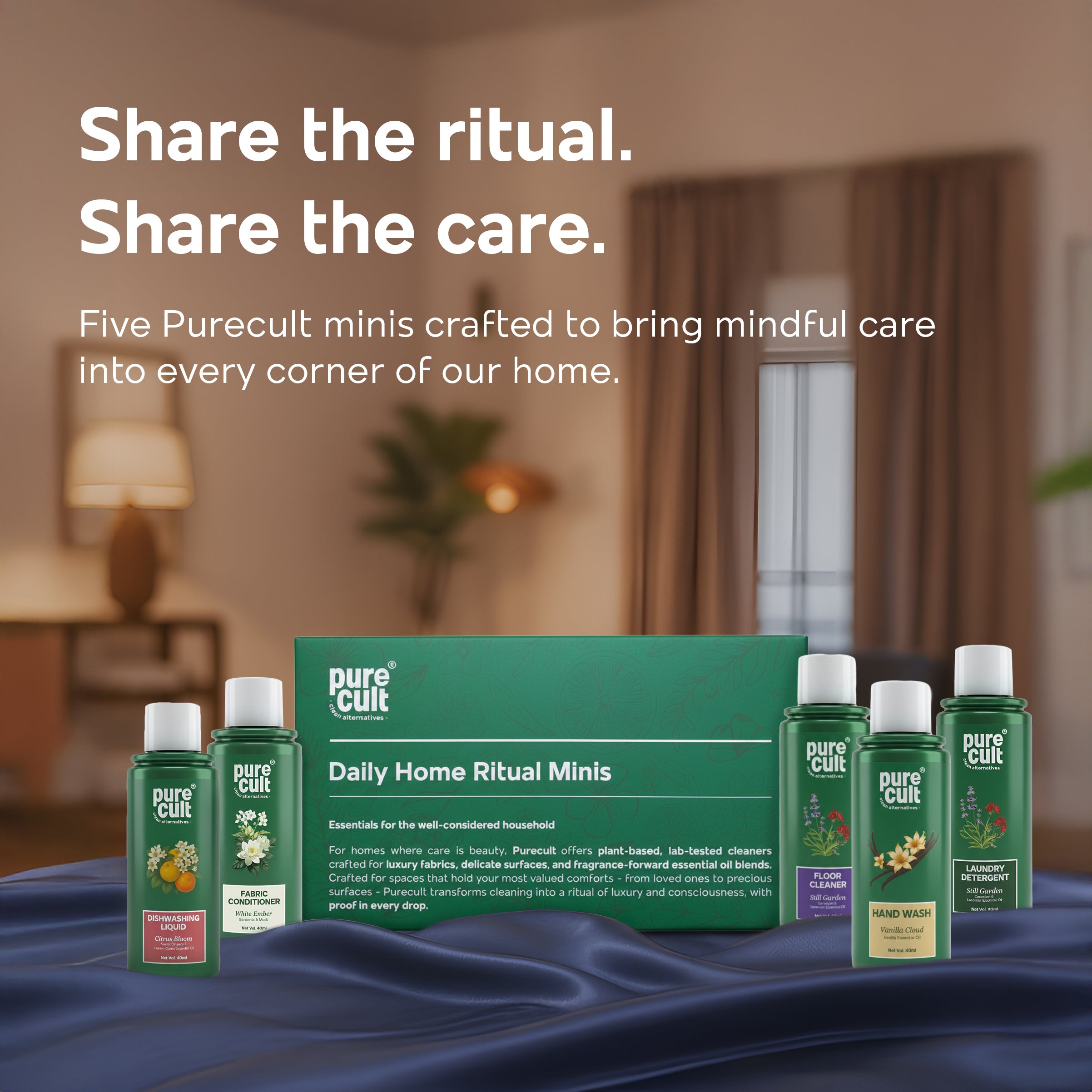 Purecult Daily Home Ritual Minis Kit