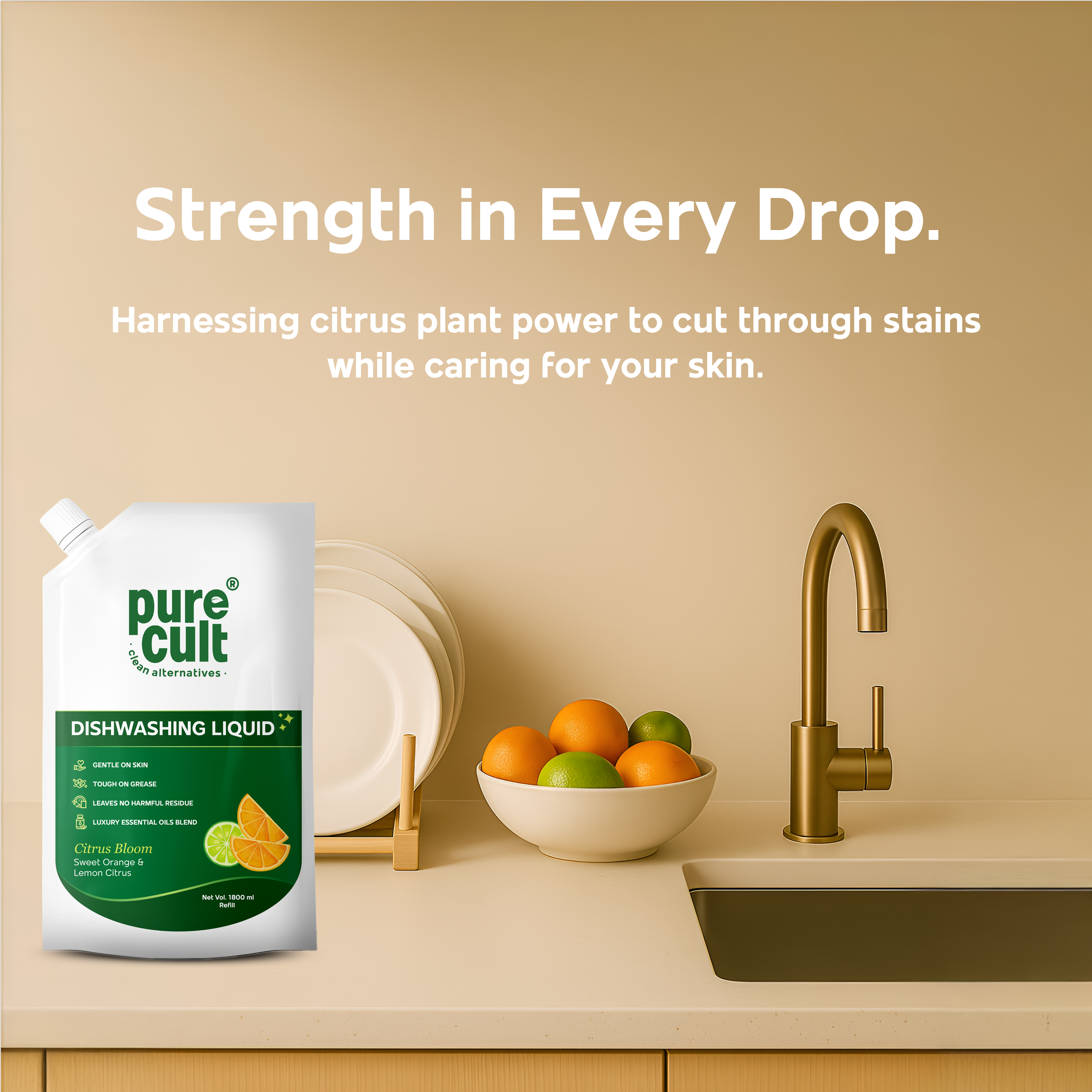 Dishwashing Liquid | 1.8L Refill Pouch