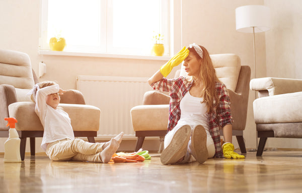 Cleaning home