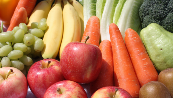 Fruits and vegetables