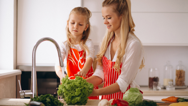 Cleaning vegetables