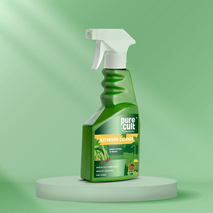 Bathroom Cleaner With Sweet Orange &amp; Lemon Essential Oil – 500ml