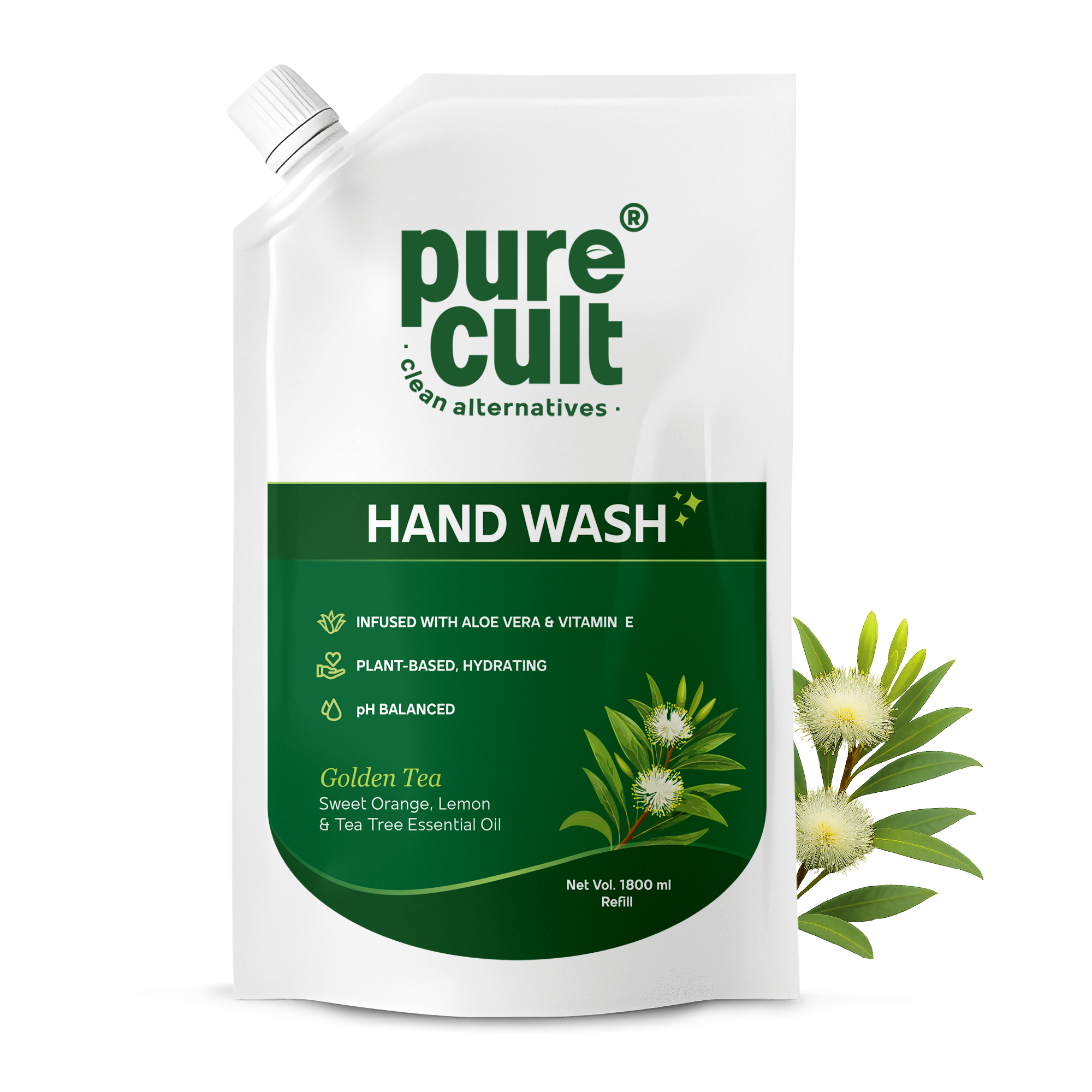Hand Wash Golden Tea | 1.8L Refill Pouch