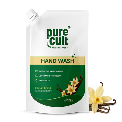 Hand Wash Vanilla Cloud | 1.8L Refill Pouch