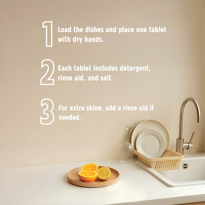 Dishwasher Tablets | 30 Tablets
