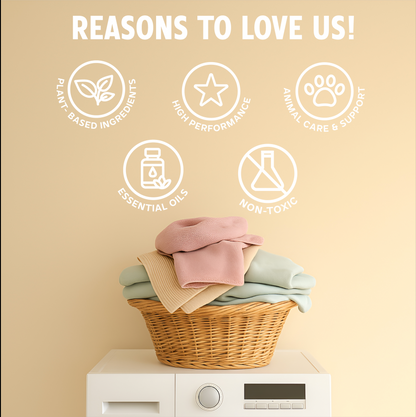 Laundry Detergent Liquid | 1.8L Refill Pouch