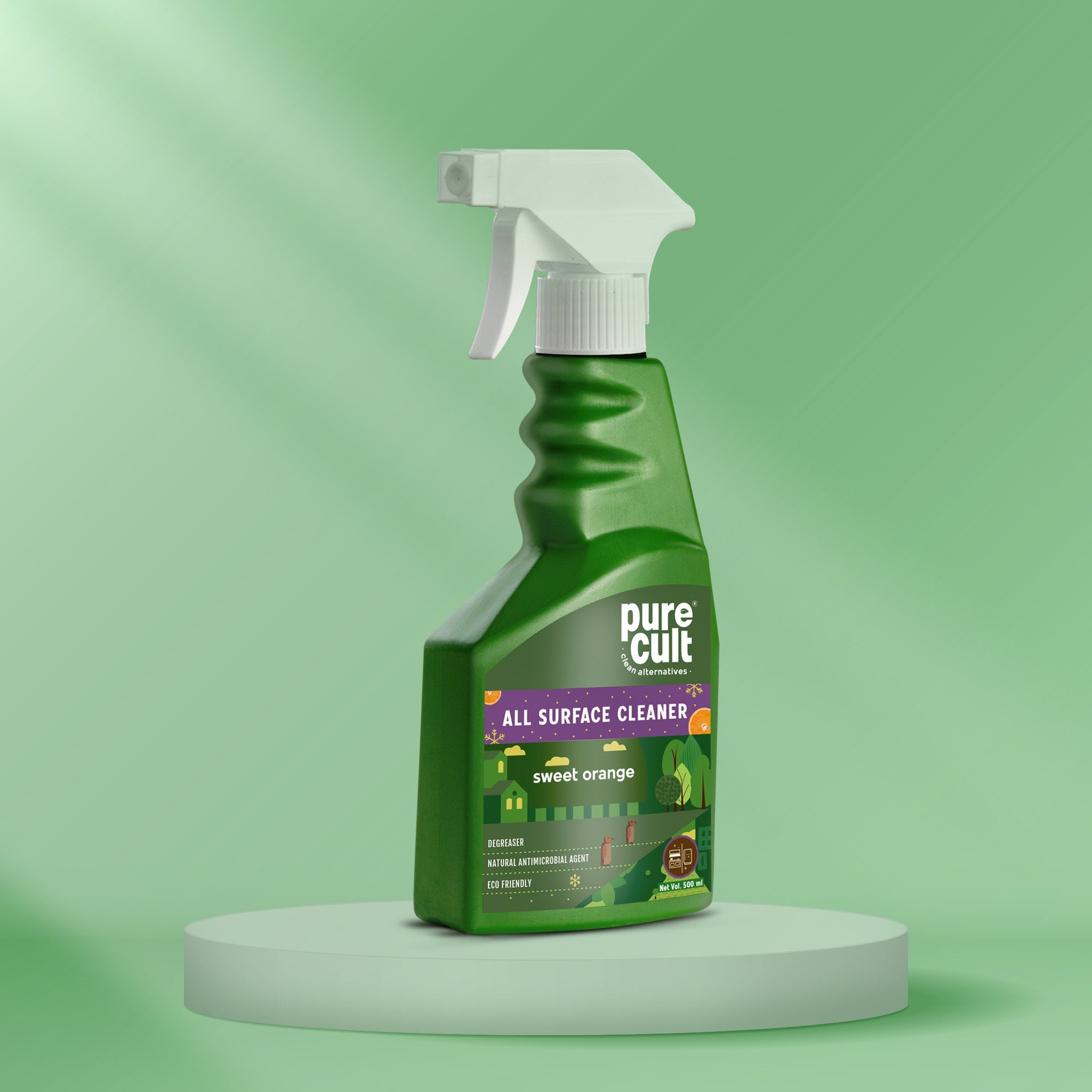 All Surface Cleaner With Sweet Orange - 500 ML