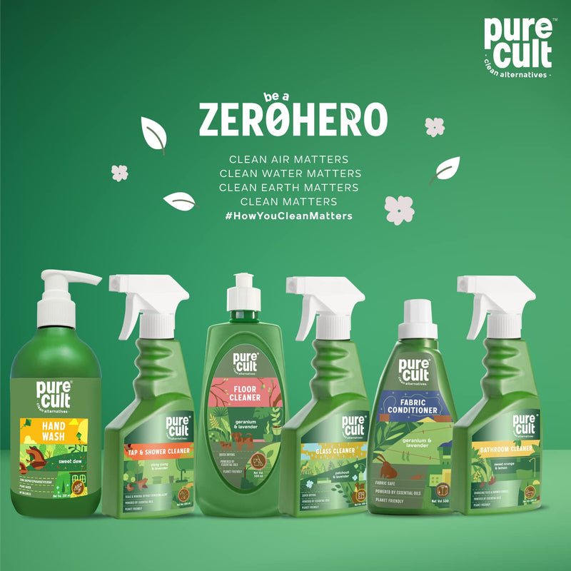 PureCult Multi-Use Fabric Refresher | Fresh Green Tea | 500 ml