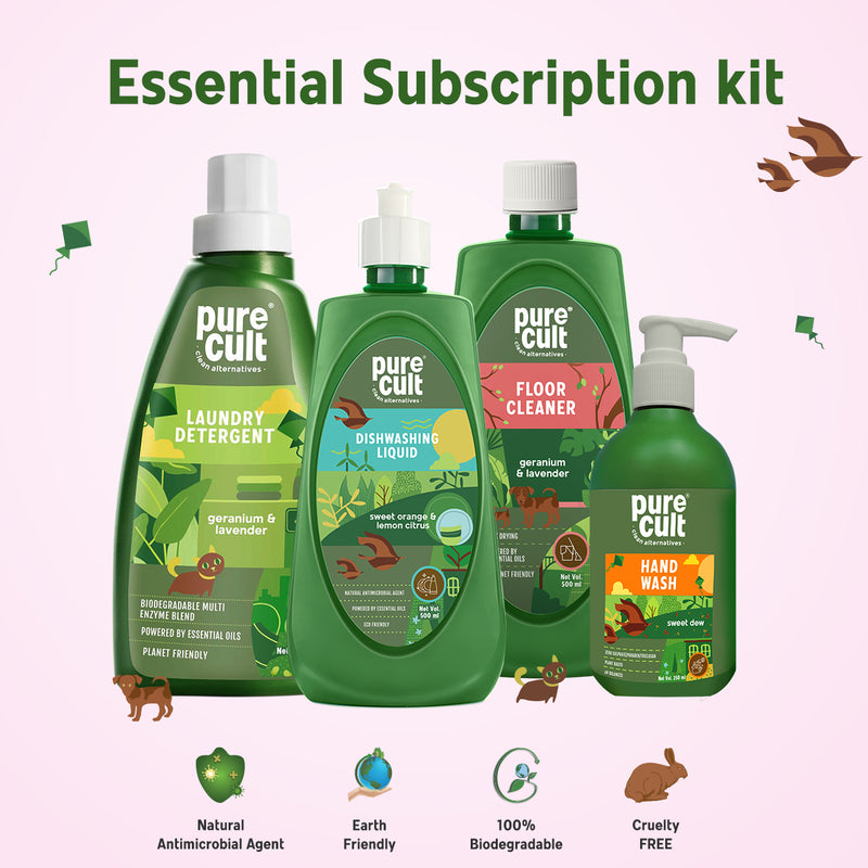 PureCult Eco-Friendly Essential Kit