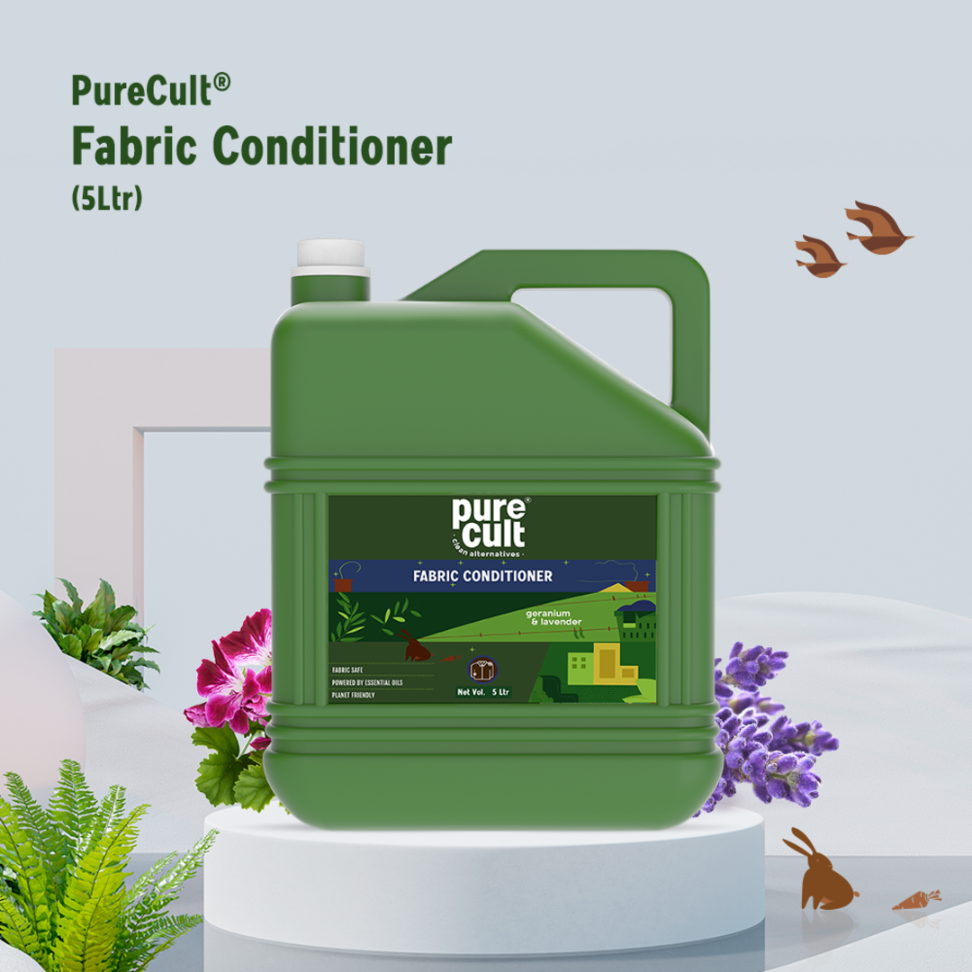 Fabric Conditioner With Geranium &amp; Lavender Essential Oil – Super Saver 5 L Can