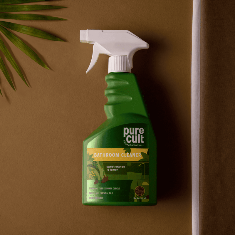 Bathroom Sparklers (Plant Based Ingredients & Biodegradable) - Glass Cleaner, Bathroom Cleaner, Tap & Shower Cleaner (500ml Each)