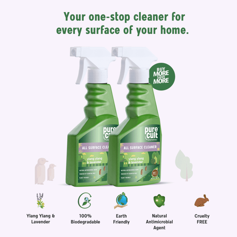 Purecult all purpose cleaner combo